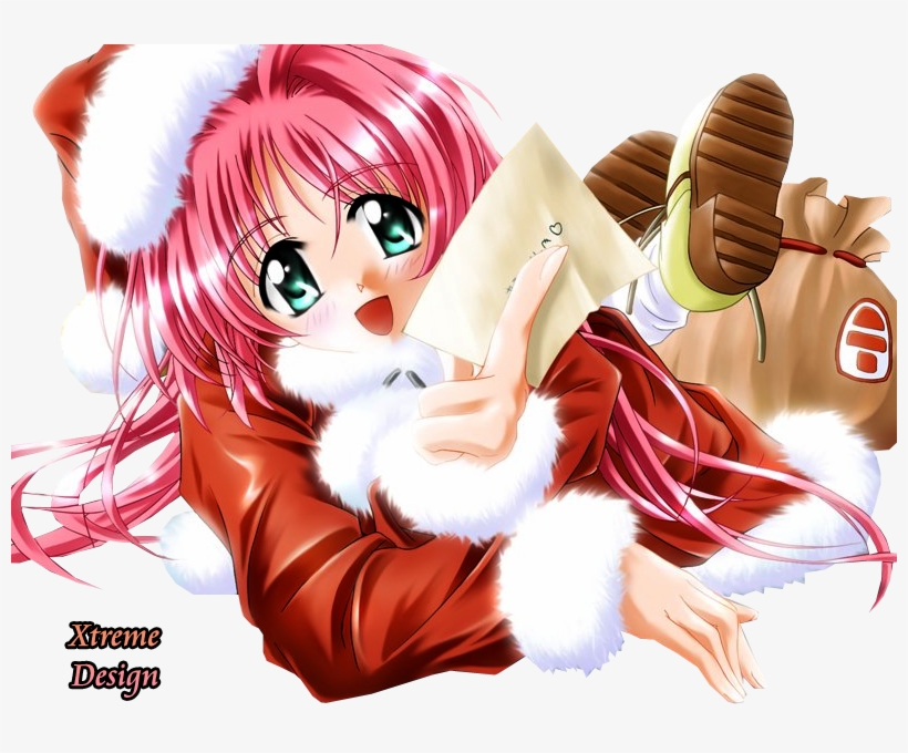 Christmas Pictures, Images And Photos - Swiateczne Anime, transparent png download
