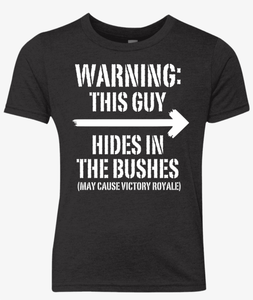 Fortnite Bushes Youth Triblend T-shirt - Motorhead T Shirt Uk, transparent png download