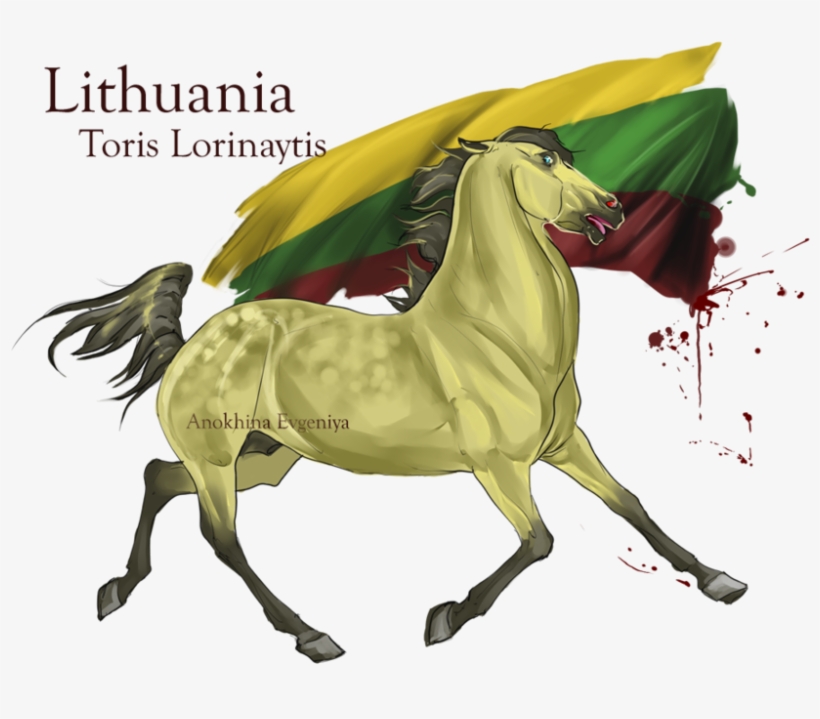 Horse Hetalia - Lithuania - Horse, transparent png download