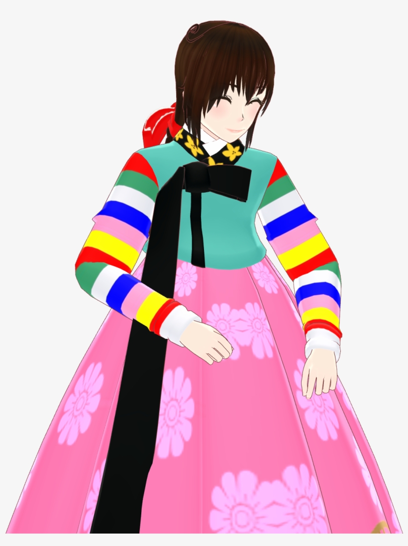 Mmd Hetalia Aph Hanbok Korean Pretty Png Mmd Hetalia - Hanbok, transparent png download
