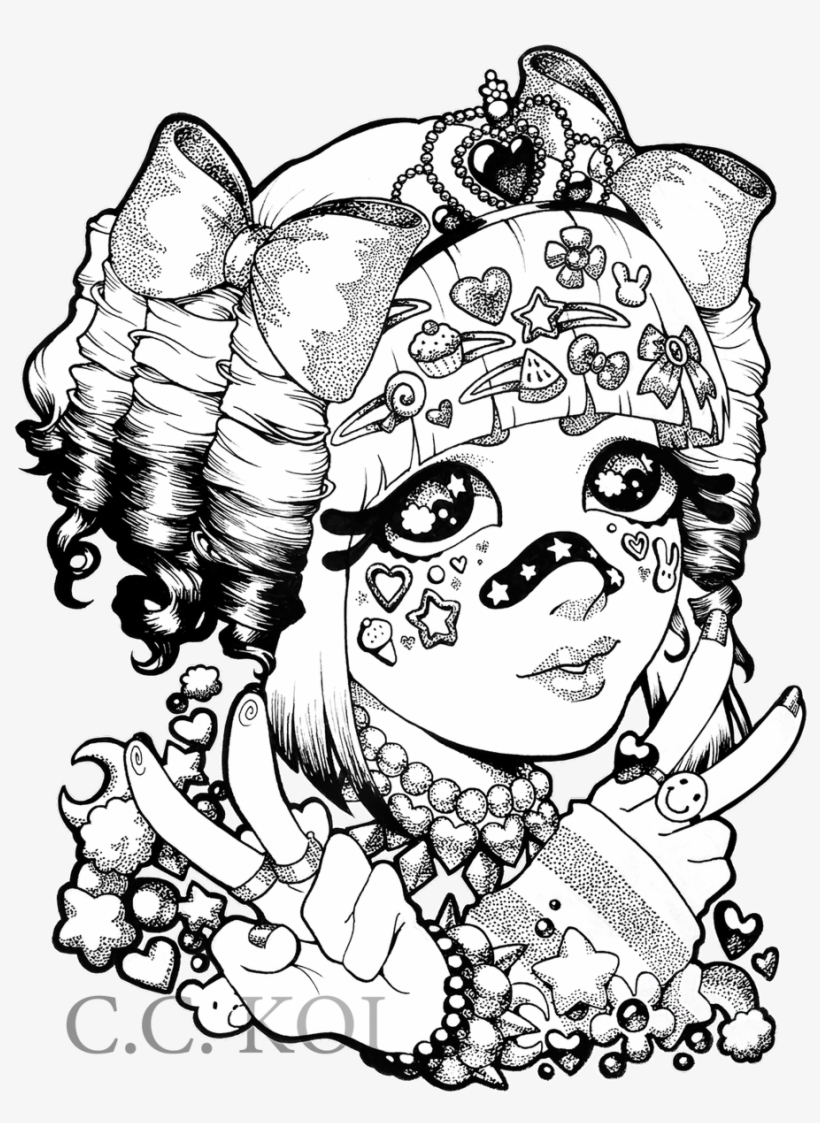 Koi And Finally She& - Girl, transparent png download