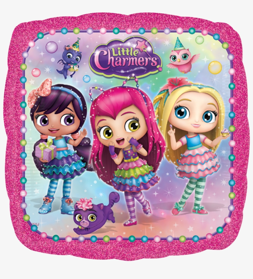 Little Charmers - 18" Little Charmers Foil Balloon - Mylar Balloons Foil, transparent png download