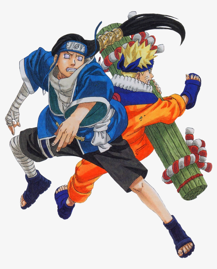 Hyuuga Neji And Uzumaki Naruto - Naruto 21, transparent png download