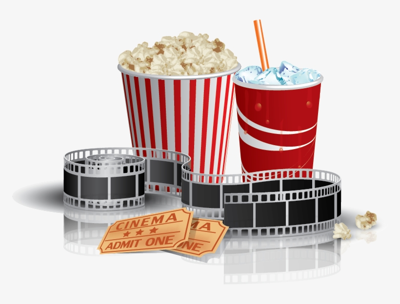 Drive-in Movie Concession Stand - Popcorn Movie Png, transparent png download