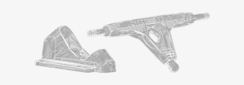 A Closer Look At Mindless Longboard Talisman Trucks - Sketch, transparent png download