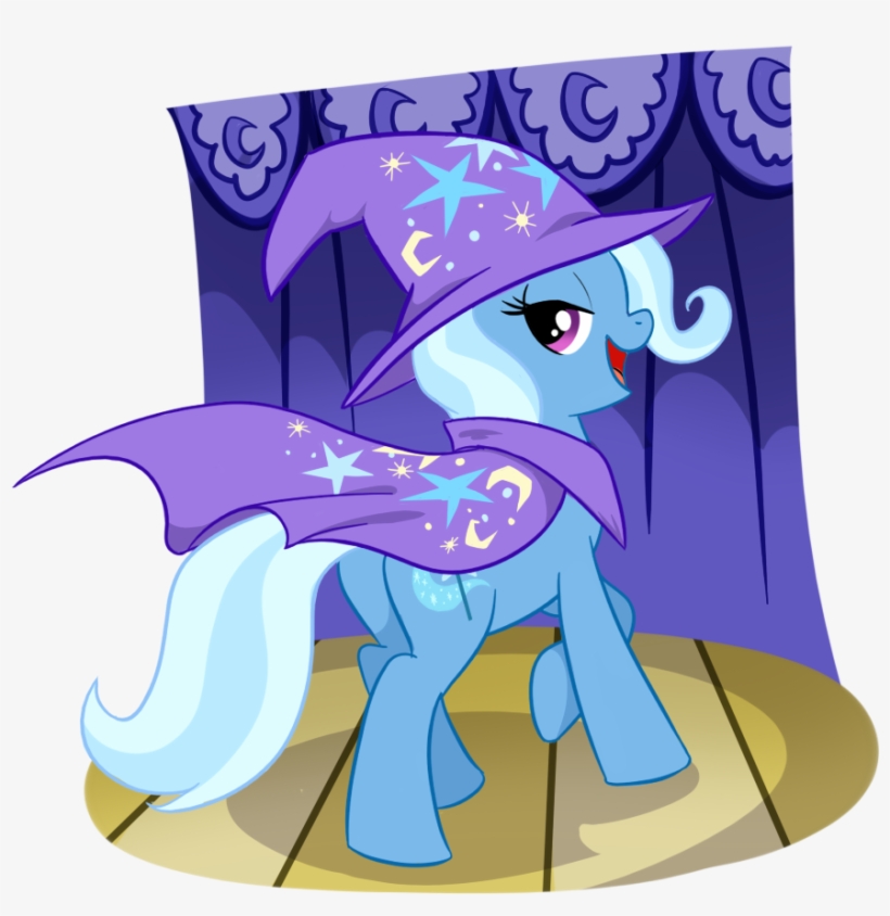 Trixievictory - My Little Pony Friendship Is Magic Trixie Wizard, transparent png download