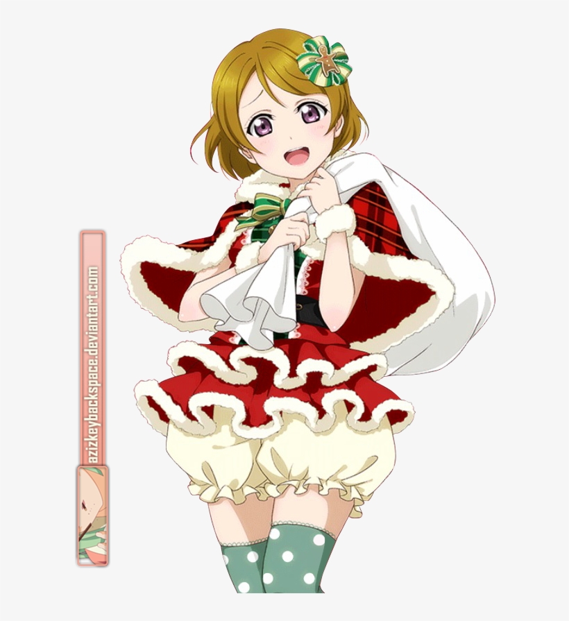 Koizumi Hanayo Love Live Card Render Png Render Idol - Hanayo Love Live Christmas, transparent png download