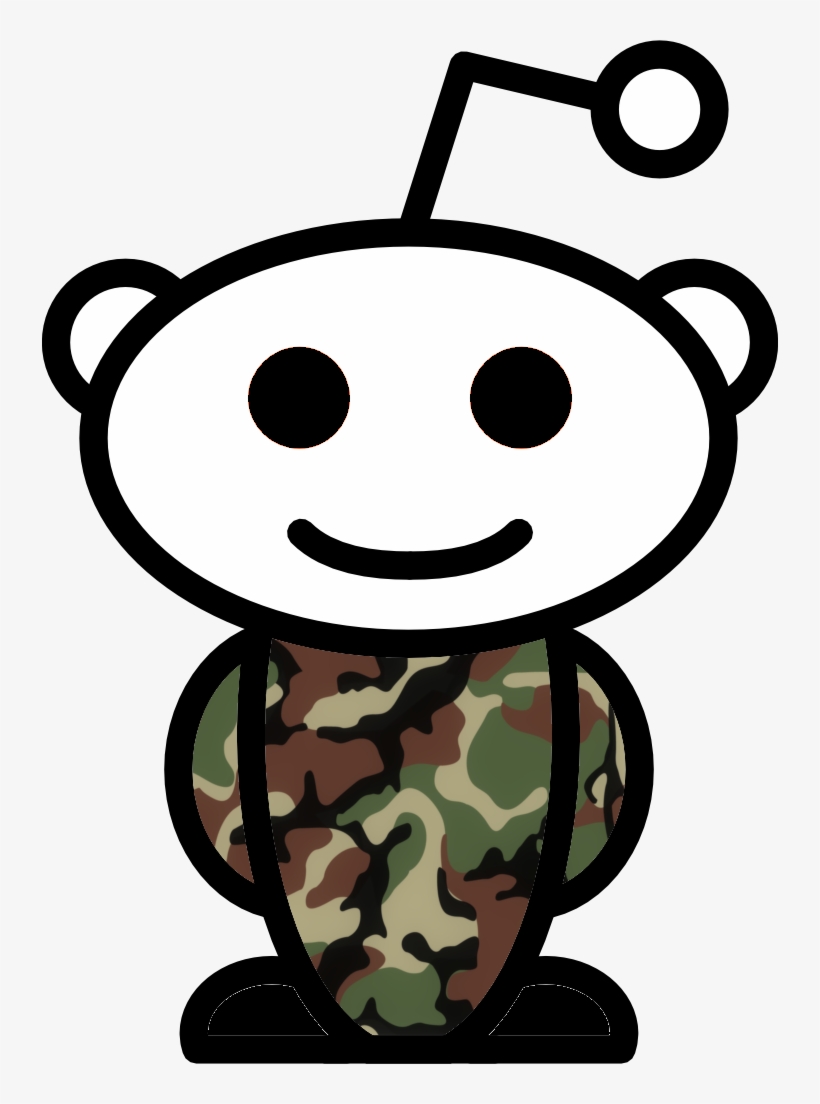 Reddit Soldier - Subreddit Reddit Alien, transparent png download