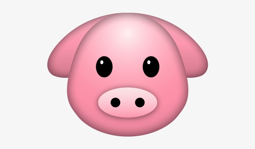 Emoji - Wearehereatlast - Emoji Animals Pig, transparent png download