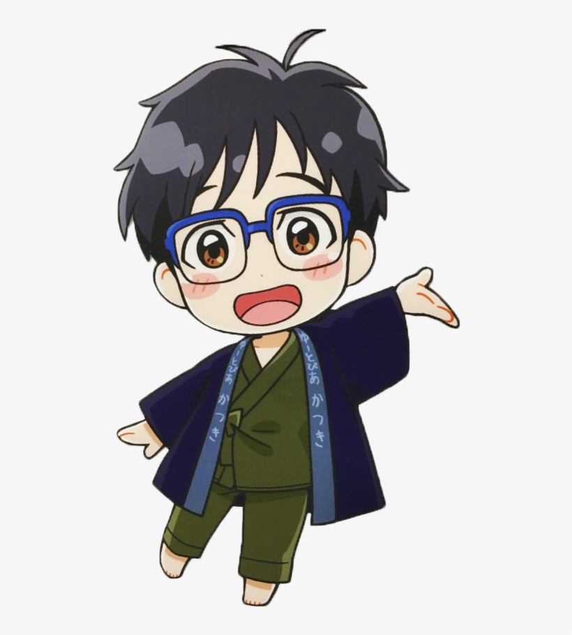 ✨⛸ji@魔道祖师💀夷陵老祖万岁🔥 On - Yuri Katsuki Chibi Png, transparent png download