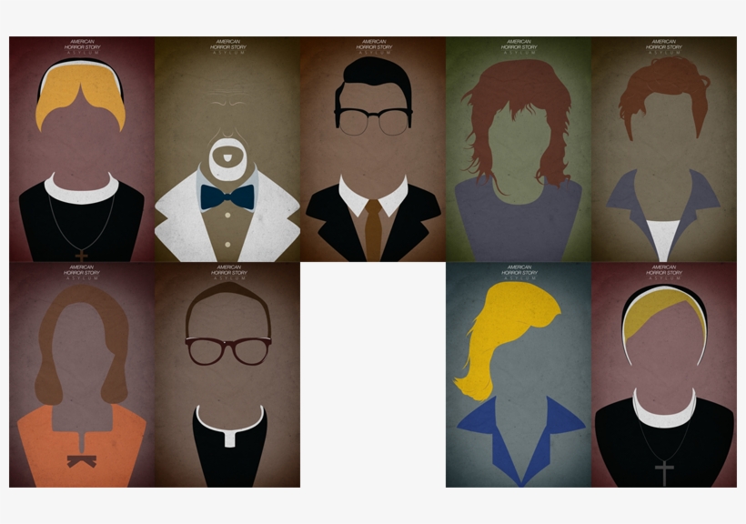 American Horror Story - American Horror Story Minimalist, transparent png download