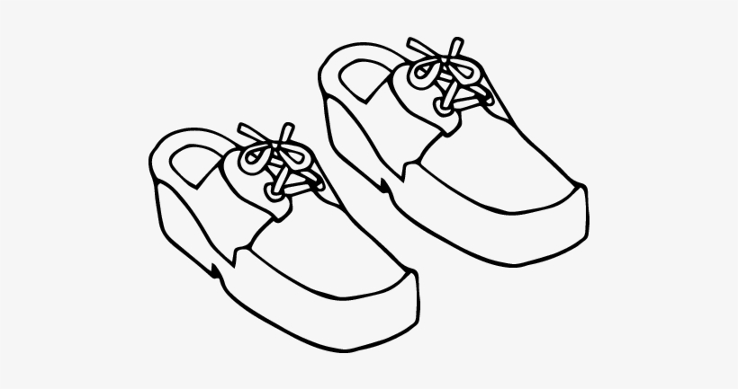 Cozy Ideas Shoes For Coloring Boat Page Coloringcrew - Desenho De Sapatos Para Colorir, transparent png download