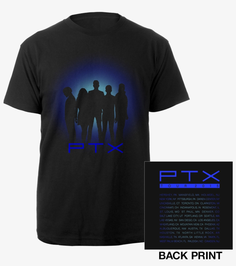 Silhouette Tour Tee - U2 Tour Shirt 2018, transparent png download