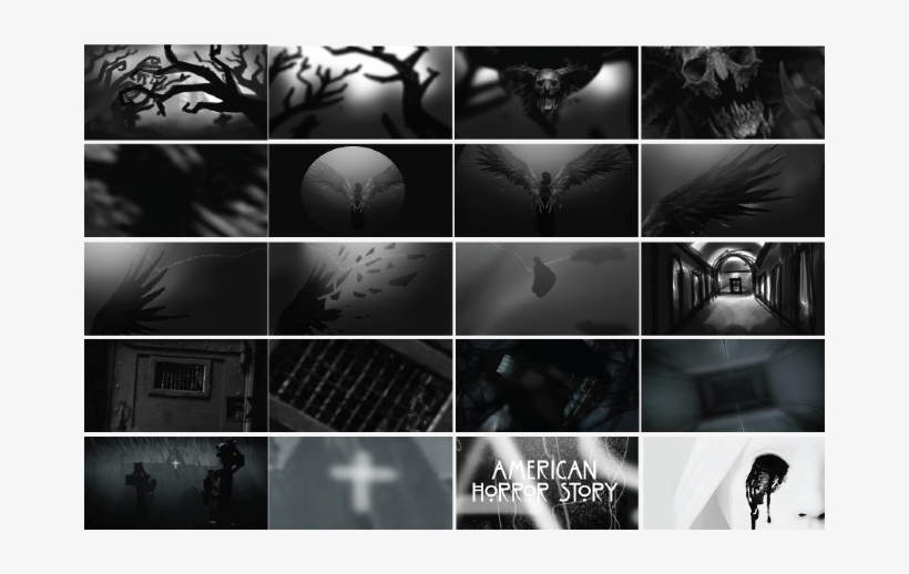 American Horror Story Asylum Title Design - "american Horror Story" (2011), transparent png download