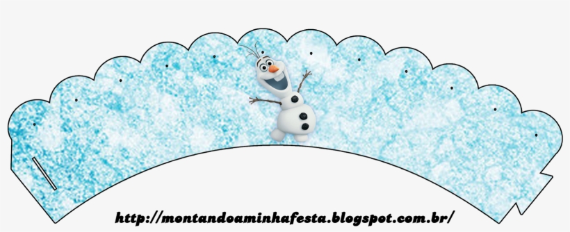 Saquinho De Chá Olaf - Cupcake, transparent png download