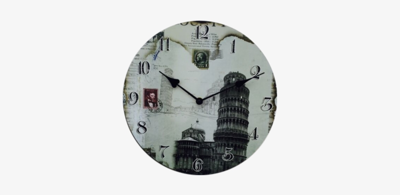 Diy Picture Hanging Sublimation Blank Mdf Clock - Piazza Dei Miracoli, transparent png download