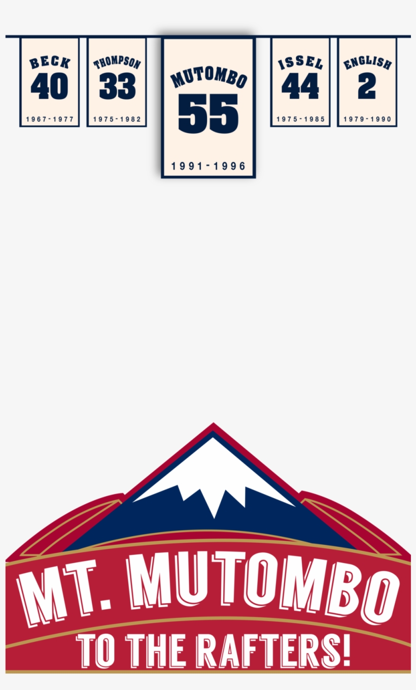 Dn Geofilter Mutombo V3 2 - Rawlings Denver Nuggets Big Boy 8 Inch Softee Basketball, transparent png download