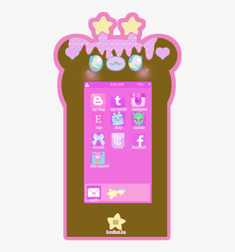 Kawaii Cute Handmade One Of A Kind Accessories, Cute - Donut Care! Bear Donut Button, transparent png download