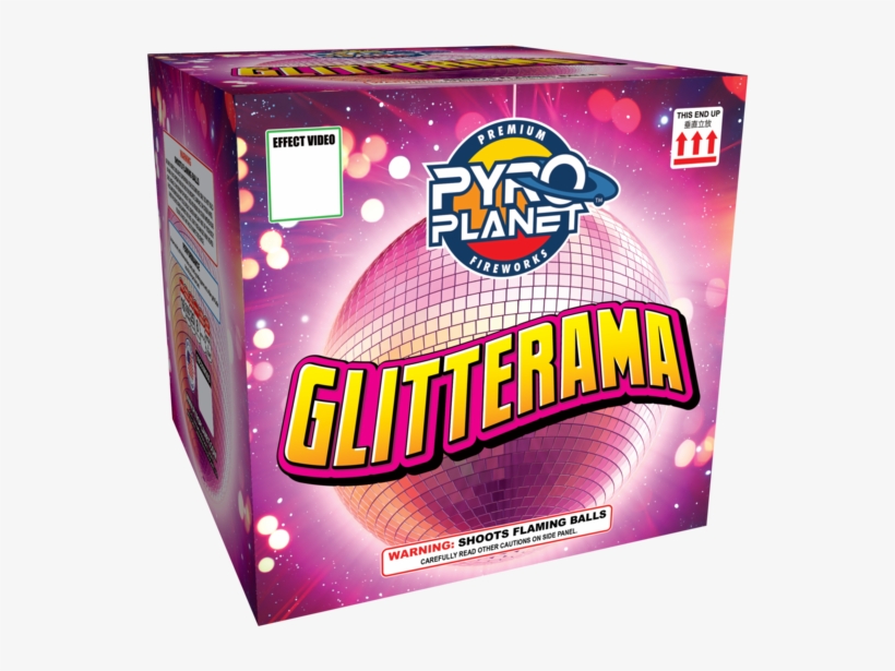 Glitterama - Pyroplanet Fireworks, transparent png download