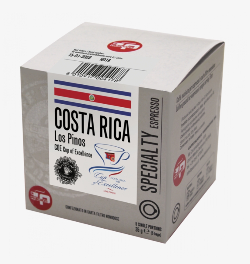 Caffe' Pascucci Cup Of Excellence Coffee Costa Rica - Carton, transparent png download