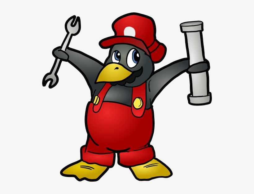 Tux-plumber - Yom Rub, transparent png download
