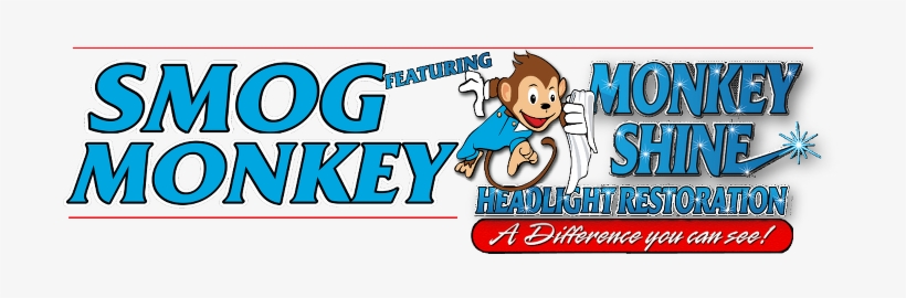 775 507 - Smog Monkey Featuring Monkey Shine Headlight Restoration, transparent png download
