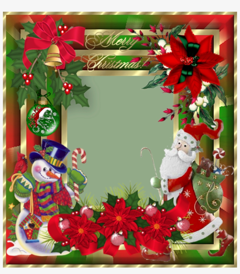 Link From Box If Mediafire Doesn't Work For You - Happy Christmas Frame, transparent png download