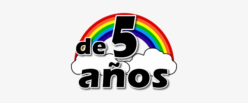 Cumpleaños De 5 Años - Birthday, transparent png download