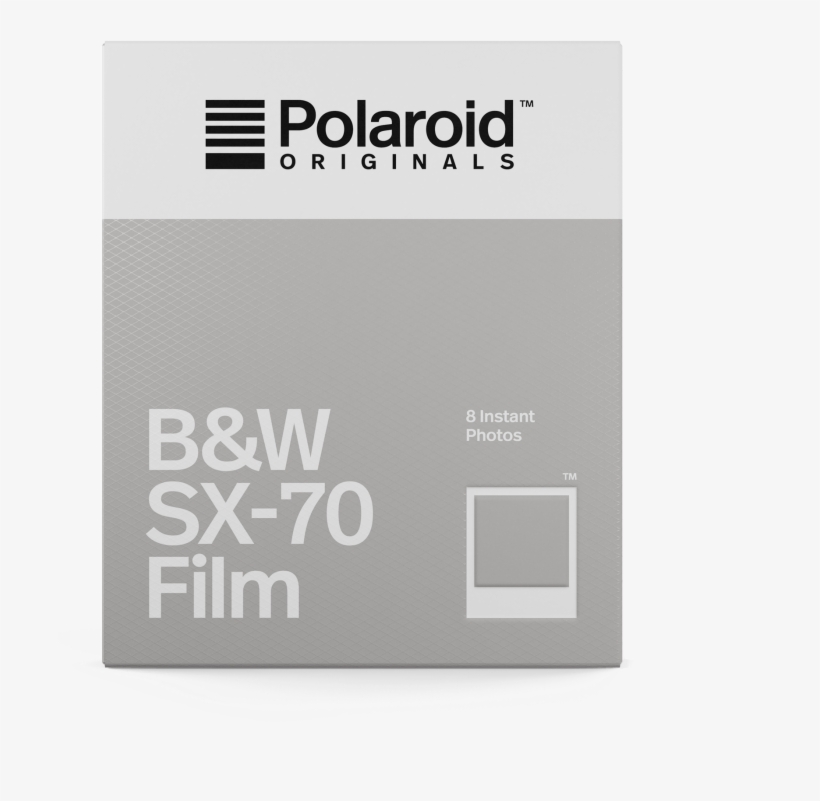 Impossible Px70 Vintage Black & Whitefilm For Polaroid - Polaroid Originals 600 Bw, transparent png download
