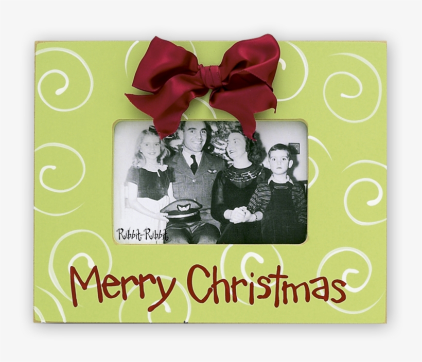 Merry Christmas Lime - Merry Christmas Picture Frame In Lime, transparent png download