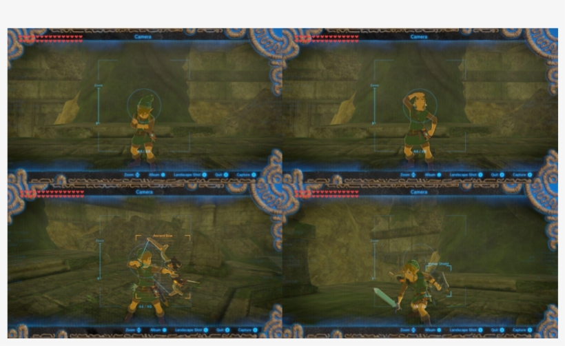 Botw Link Camera Poses PNG Image Transparent PNG Free Download on SeekPNG