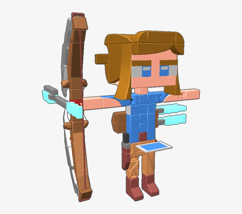 The Archer Pose Inspired By ➕fyrefox➕ Link In The Legend - Illustration, transparent png download