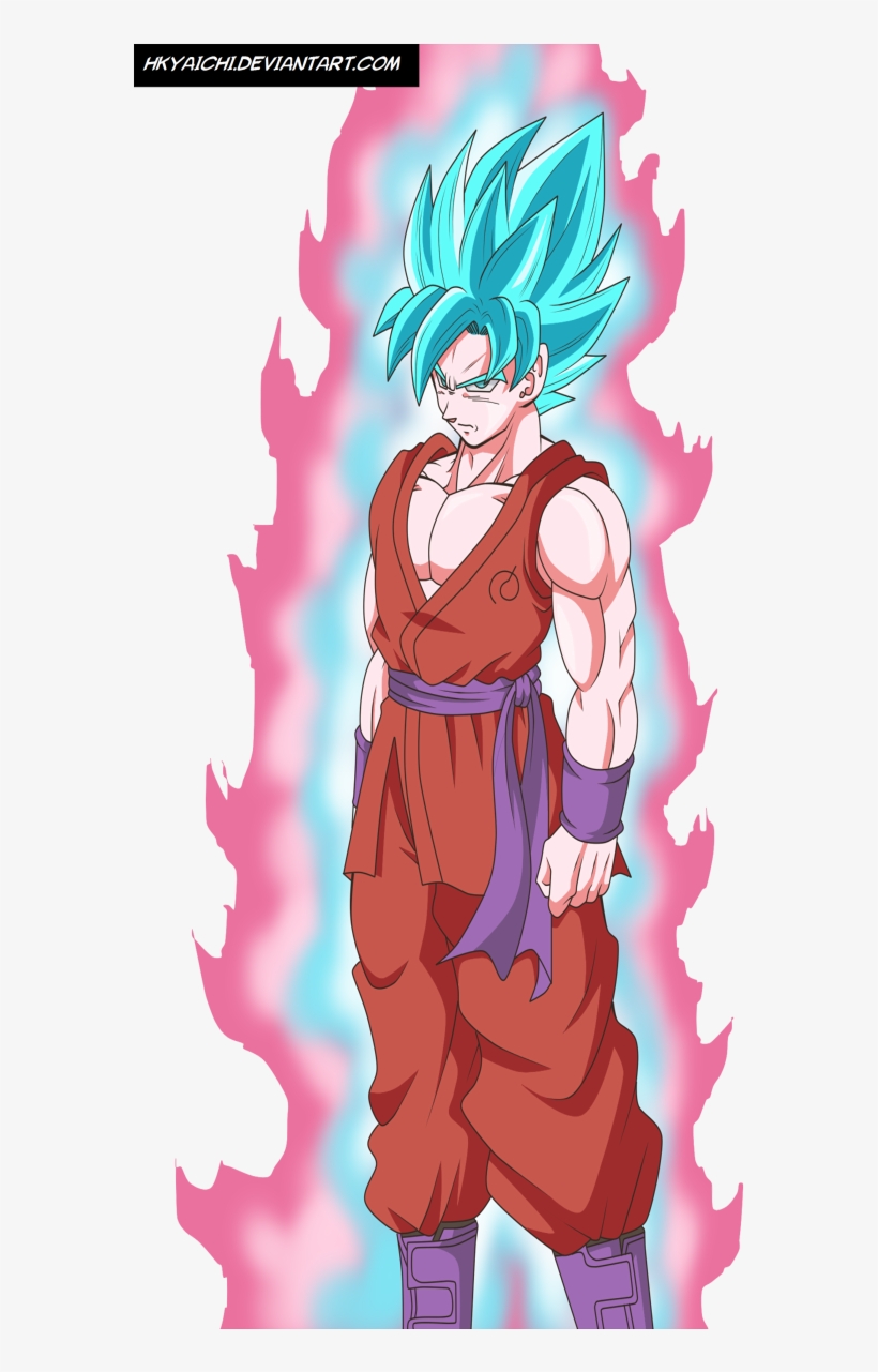 Son Goku - Ssjb Kaioken Goku Ssjb, transparent png download