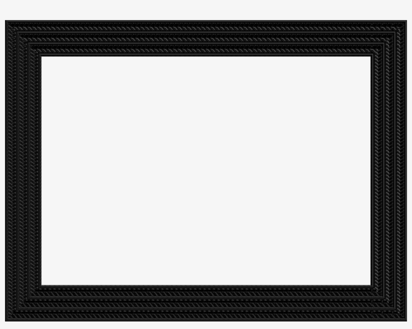 View Transparent Black Picture Frame Png Pics