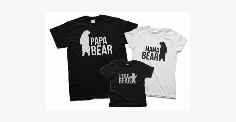 Bear Matching Shirts Family, transparent png download