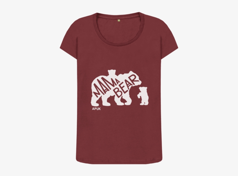 Red Wine Mama Bear - Attachment Parenting, transparent png download