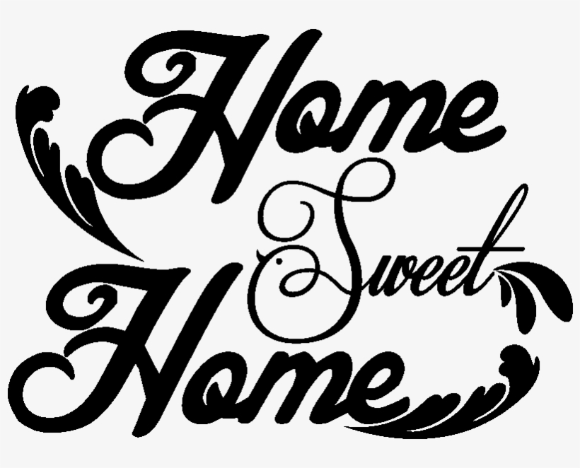 Sticker Home Sweet Home Avec Feuilles Ambiance Sticker - Surrender Of Miss Fairbourne [book], transparent png download