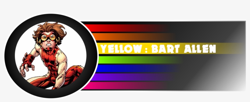 Bart Allen Was A '90s Character Introduced Through - Graphic Design, transparent png download