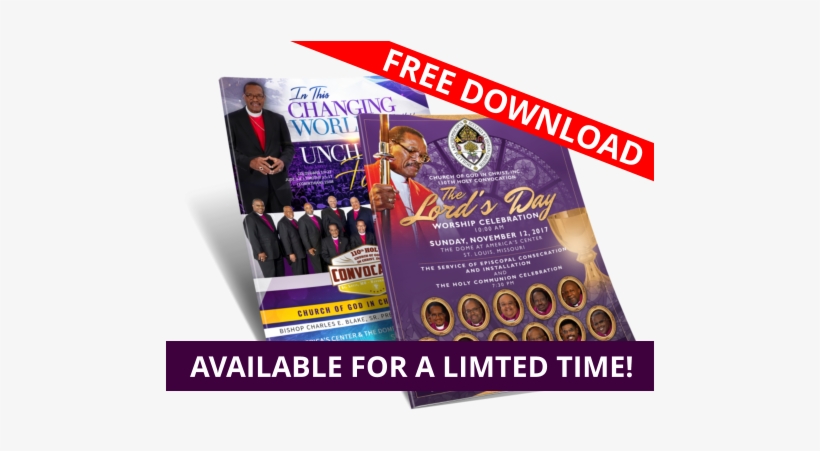 111th Holy Convocation Church Of In Christ Inc - Cogic Convocation Program Cover, transparent png download