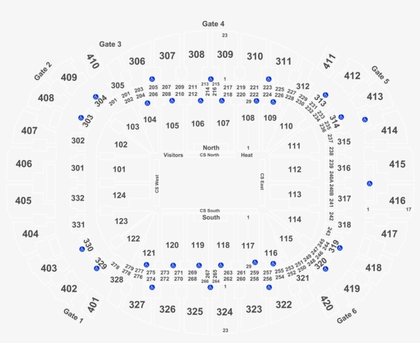 Miami Heat Vs - American Airlines Arena, transparent png download