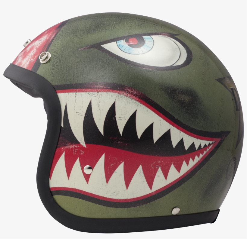 Shark Vintage Helmet, transparent png download