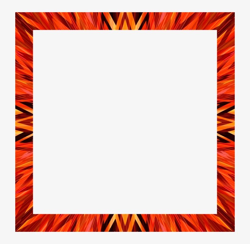 Related Wallpapers - กรอบ รูป สี ส้ม, transparent png download