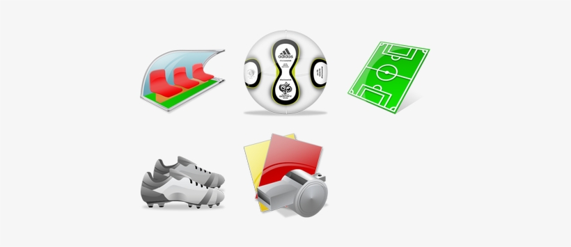 Soccer Icon Pack By Iconshock - Soccer Icon Set Png, transparent png download