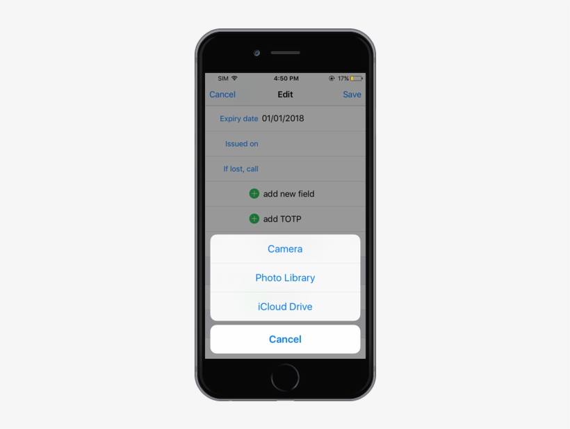 Images/7 3 - Ios Photo Library Or Camera, transparent png download