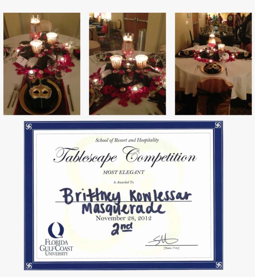 Florida Gulf Coast University Has An Annual Tablescape - Florida Gulf Coast University, transparent png download