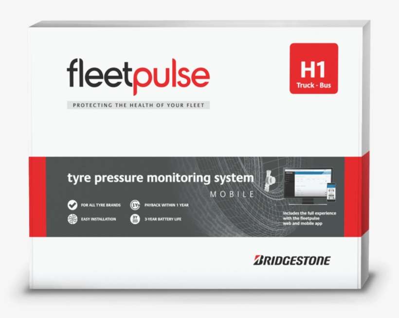 The Simplest Way To Monitor Tyre Pressure For A More - Fleet Pulse Bridgestone, transparent png download