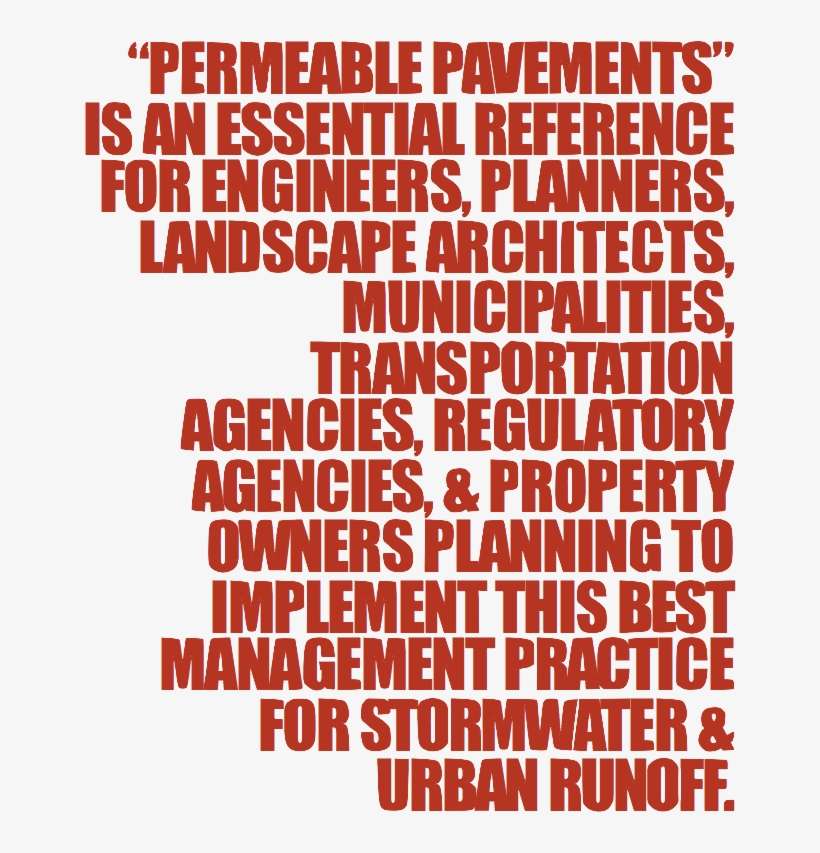 Asce/icpi/erwi/wrrc Permeable Pavements Task Committee - Bye Bye Braverman, transparent png download