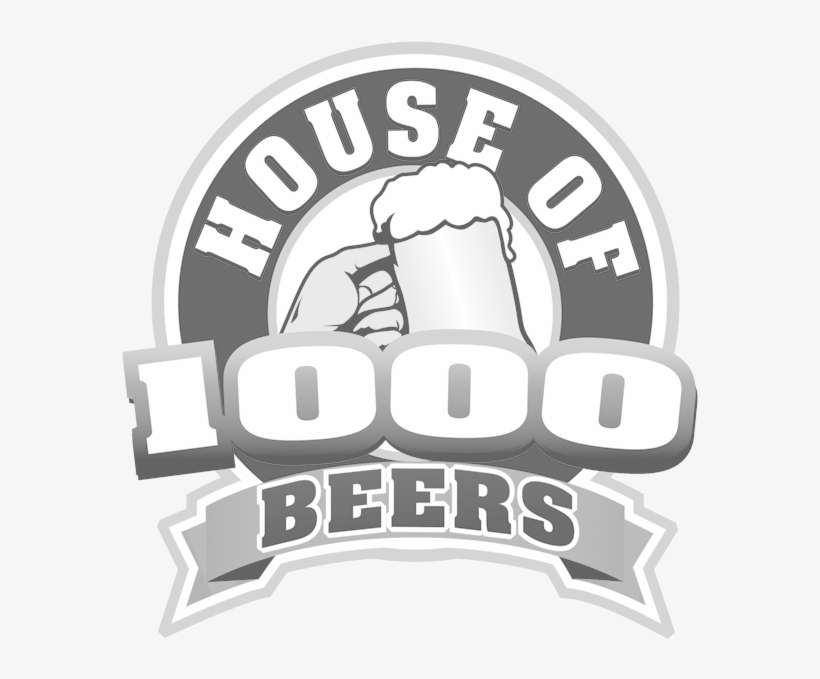 House Of 1000 Beers Logo, transparent png download