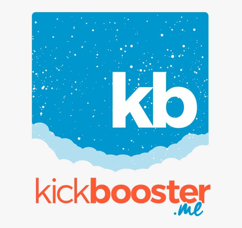 The World's First Affiliate Program For Kickstarter, - Kickbooster Logo, transparent png download