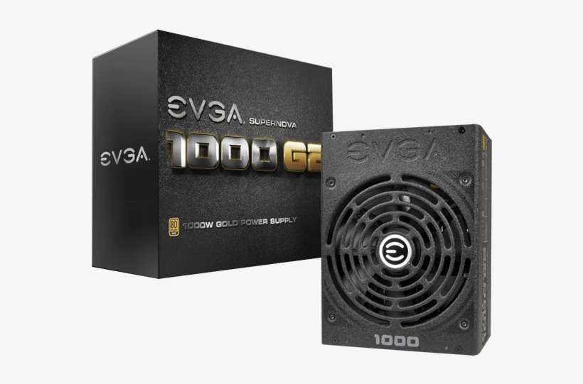 Evga 120 G2 1000 Xr Supernova 1000 G2, 80 Gold 1000w - Evga 1000w Power Supply, transparent png download